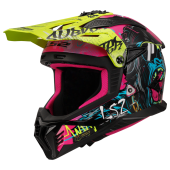LS2 MX708 FAST II GORILLA PURPLE H-V YELLOW-06 XS