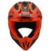 LS2 MX708 FAST II DUCK M.H-V ORANGE RED-06 XS