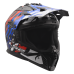 LS2 MX708 FAST II GROTESK WHITE BLUE RED-06 XS