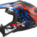 LS2 MX708 FAST II GROTESK WHITE BLUE RED-06 XS