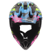 LS2 MX708 FAST II GROTESK BLUE PINK GREEN-06 XS
