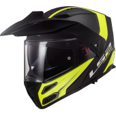 LS2 FF324 METRO EVO RAPID Matt Black Gloss Yellow, FOG FIGHTER (PINLOCK) XXS