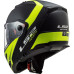 LS2 FF324 METRO EVO RAPID Matt Black Gloss Yellow, FOG FIGHTER (PINLOCK) XXS