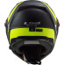 LS2 FF324 METRO EVO RAPID Matt Black Gloss Yellow, FOG FIGHTER (PINLOCK) XXS