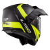 LS2 FF324 METRO RAPID MATT BLACK YELLOW P/J XS