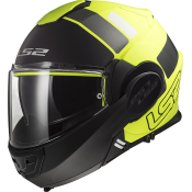LS2 FF399 VALIANT PROX MATT H-V YELLOW BLACK XS