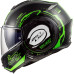 LS2 FF399 VALIANT NUCLEUS BLACK GLOW GREEN XS