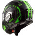 LS2 FF399 VALIANT NUCLEUS BLACK GLOW GREEN XS