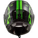 LS2 FF399 VALIANT NUCLEUS BLACK GLOW GREEN XS