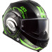 LS2 FF399 VALIANT NUCLEUS BLACK GLOW GREEN XS