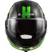 LS2 FF399 VALIANT NUCLEUS BLACK GLOW GREEN XS