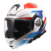 LS2 FF901 ADVANT X NOVA WHITE BLUE RED-06 XS