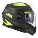 LS2 FF901 ADVANT X NOVA MATT BLACK H-V YELLOW-06 XS
