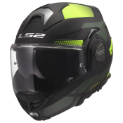 LS2 FF901 ADVANT X NOVA MATT BLACK H-V YELLOW-06 XS