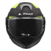 LS2 FF901 ADVANT X NOVA MATT BLACK H-V YELLOW-06 XS