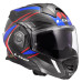 LS2 FF901 ADVANT X C FUTURE II WHITE BLUE-06 XS