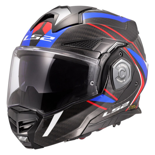 LS2 FF901 ADVANT X C FUTURE II WHITE BLUE-06 XS