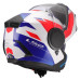 LS2 FF902 SCOPE II DURIA WHITE BLUE RED-06 XS