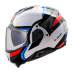 LS2 FF910 ADVANT II TRIPLE WHITE BLUE RED XS