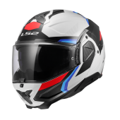 LS2 FF910 ADVANT II TRIPLE WHITE BLUE RED XS