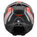 LS2 FF910 ADVANT II GLIDE BLACK GREY RED XXS
