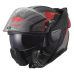 LS2 FF910 ADVANT II GLIDE BLACK GREY RED XXS