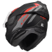 LS2 FF910 ADVANT II GLIDE BLACK GREY RED XXS