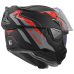 LS2 FF910 ADVANT II GLIDE BLACK GREY RED XXS
