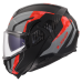LS2 FF910 ADVANT II GLIDE BLACK GREY RED XXS