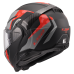 LS2 FF910 ADVANT II GLIDE BLACK GREY RED XXS