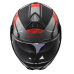 LS2 FF910 ADVANT II GLIDE BLACK GREY RED XXS