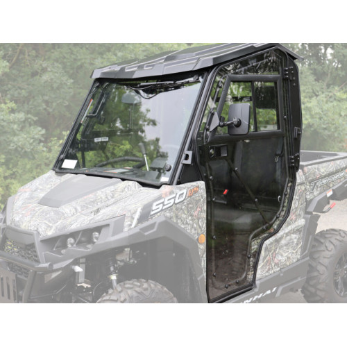 Cabină cu încălzire pentru Linhai UTV 520/550/570/650 T-BOSS fără plafon (se montează cu plafonul original)
