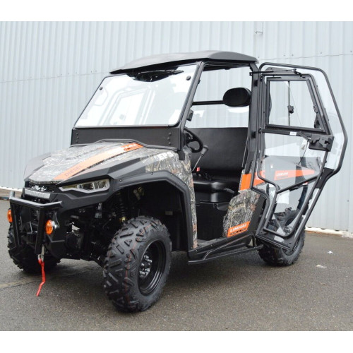 Cabină cu încălzire pentru Linhai UTV 1100 Diesel fără plafon (se montează cu plafonul original) Redesign 2022