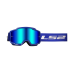 LS2 CHARGER GOGGLE BLUE WITH IRIDIUM VISOR