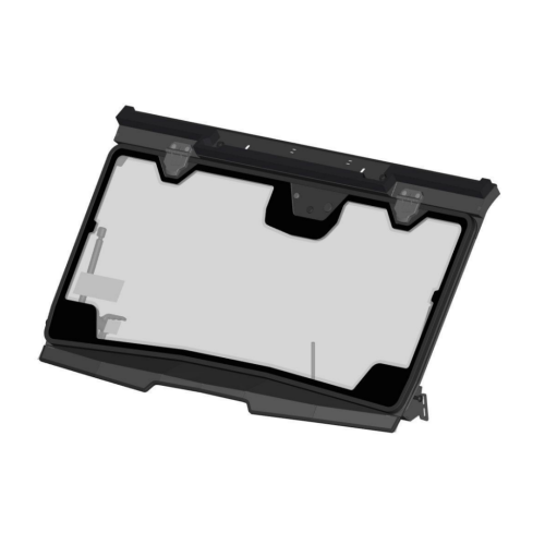 Tillt out windshield with wiper, washer (not fitting to original roof) Segway Fugleman UT6