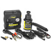 AirMan ResQ Scout Compresor 12V + soluție etanșare anvelope 100 ml - Kit mobilitate anvelope
