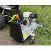 SHARK ATV front mulcher 100 with Honda GX 270 engine, silver color