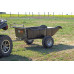 SHARK ATV TRAILER GARDEN 680 BLACK, 2 WHEEL