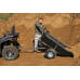 SHARK ATV TRAILER GARDEN 680 BLACK, 2 WHEEL
