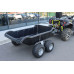 SHARK ATV TRAILER GARDEN 680 BLACK, 4 WHEEL