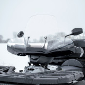 SHARK ATV WINDSHIELD (UNIVERSAL WITH MOUNTING KIT)