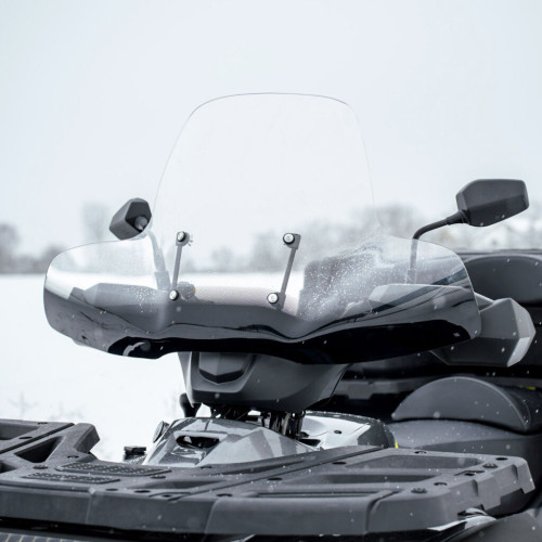 SHARK ATV WINDSHIELD (UNIVERSAL WITH MOUNTING KIT)