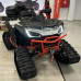 R/B A02-R110102-FR0-00 Segway Snarler AT6 Bară protecție față (roșu) (2020-2022)