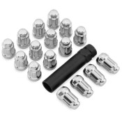Piuliță conică canelată pentru roată 12mm x 1.25 - Cutie de 16 bucăți