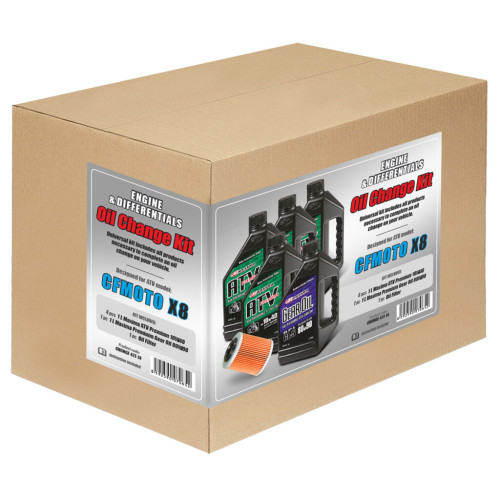 Oil change kit + diff. - CFMOTO X8