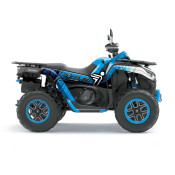 GRAPHIC STICKER KIT for Segway Snarler AT6-L blue