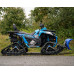 GRAPHIC STICKER KIT for Segway Snarler AT6-L blue
