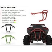 Segway Villain Bară protecție spate robustă - Verde