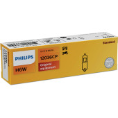 Set 10 becuri H6W 12V 6W Philips
