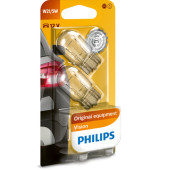 Set 2 becuri W21/5W 12V 21/5W Philips-blister